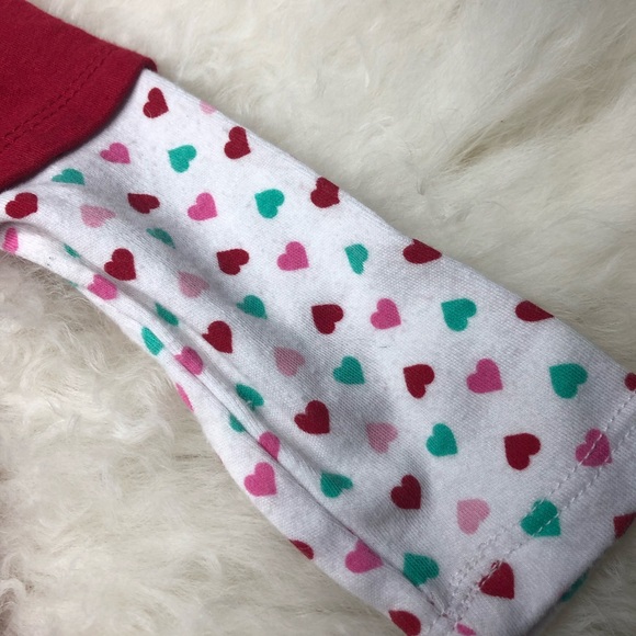 Christmas onesie footie button up pjs with deer. - Picture 8 of 15